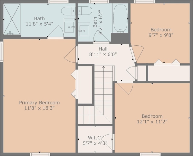 3345 Towneship Rd, Antioch, TN 37013 - view of floor plan / room layout