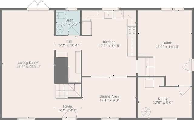 3345 Towneship Rd, Antioch, TN 37013 - view of home floor plan