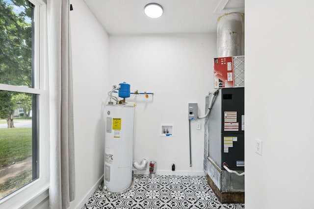 3345 Towneship Rd, Antioch, TN 37013 - utility room featuring electric water heater