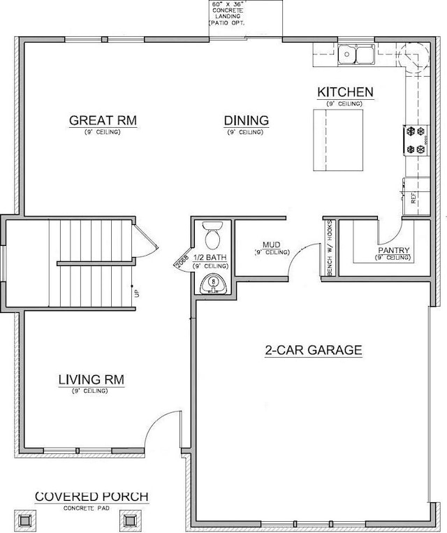 101 Hilltop Dr, Columbia, TN 38401 - view of home floor plan