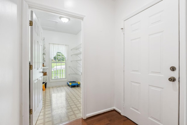 237 Windsor Dr, Cookeville, TN 38506 - hall with tile patterned floors and baseboards