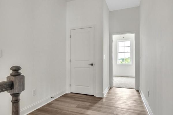 183 Charleston Ave, Pleasant View, TN 37146 - corridor with wood finished floors and baseboards
