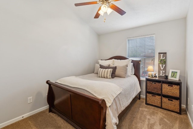 2058 Caladonia Way, Smyrna, TN 37167 - carpeted bedroom featuring a ceiling fan and vaulted ceiling