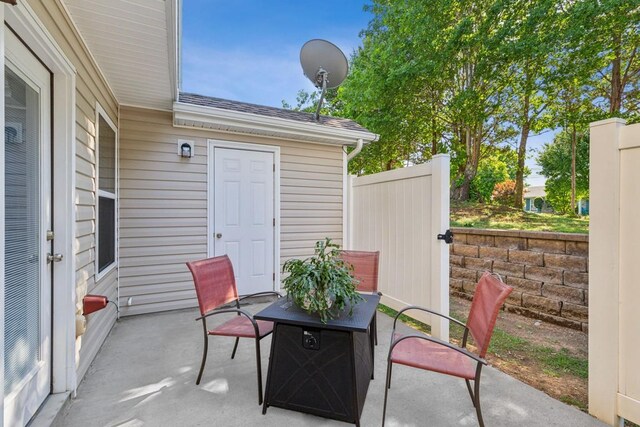 2058 Caladonia Way, Smyrna, TN 37167 - view of patio / terrace featuring outdoor dining area