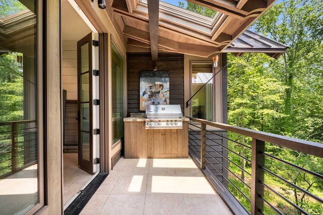 7909 Shoals Branch Rd, Primm Springs, TN 38476 - balcony with grilling area