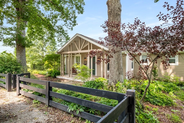 7909 Shoals Branch Rd, Primm Springs, TN 38476 - tudor house with covered porch