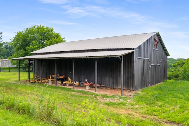 7909 Shoals Branch Rd, Primm Springs, TN 38476 - view of pole building