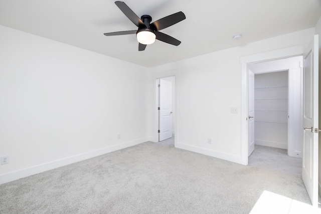 6055 Gracious Dr, Franklin, TN 37064 - unfurnished bedroom with carpet flooring, a ceiling fan, and a closet