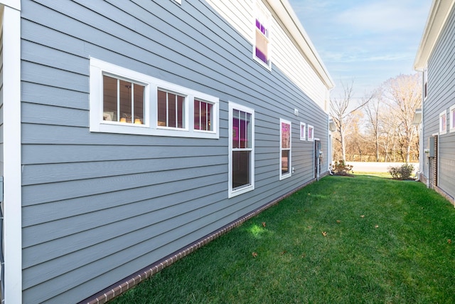 6055 Gracious Dr, Franklin, TN 37064 - view of side of home featuring a yard