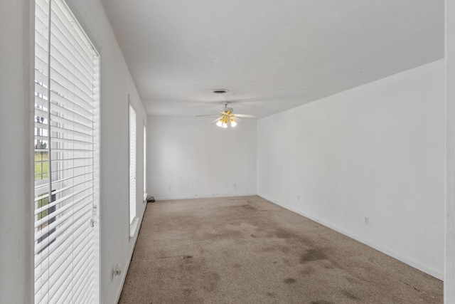 772 Blakemore Rd, Dickson, TN 37055 - empty room featuring ceiling fan and carpet