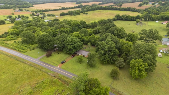 117 Hill Rd, Ardmore, TN 38449 - aerial view of property's location with rural landscape