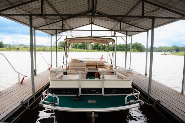 4295 Cairo Bend Rd, Lebanon, TN 37087 - dock with boat lift and a water view