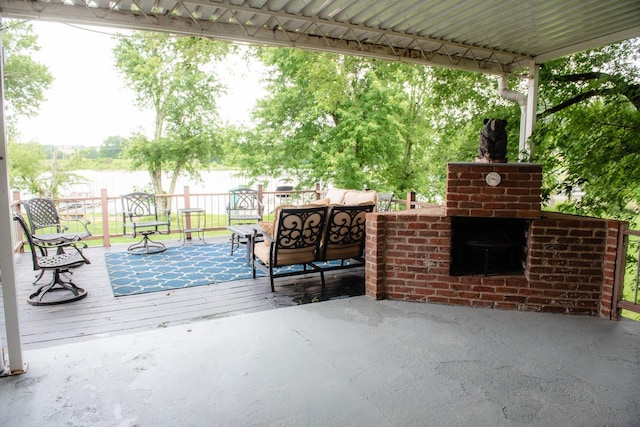 4295 Cairo Bend Rd, Lebanon, TN 37087 - view of patio / terrace with a deck