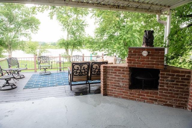 4295 Cairo Bend Rd, Lebanon, TN 37087 - view of patio / terrace featuring a deck