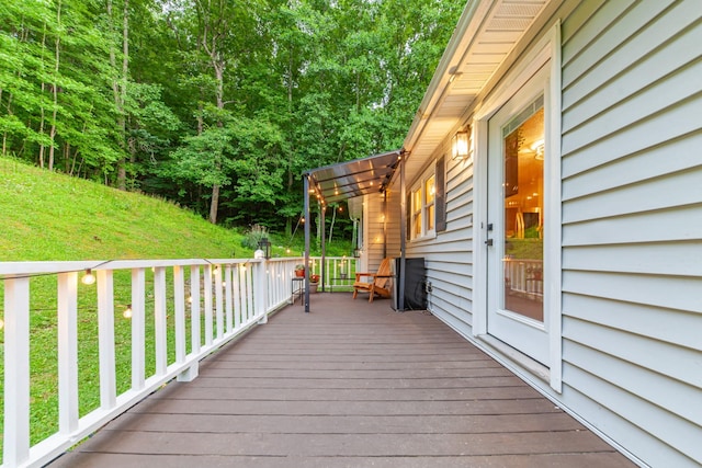 5719 Minor Hill Hwy, Goodspring, TN 38460 - view of deck