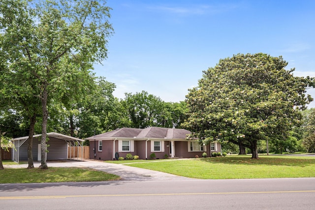 418 Winfrey Dr, Murfreesboro, TN 37130 - ranch-style home featuring driveway and a carport