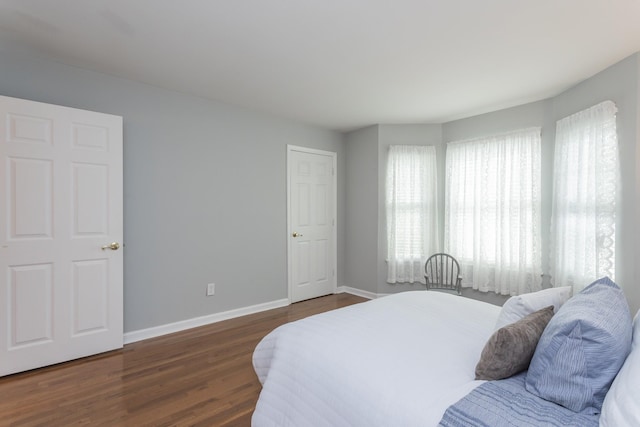 217 Ellington Pl, Madison, TN 37115 - bedroom with baseboards and dark wood-style floors