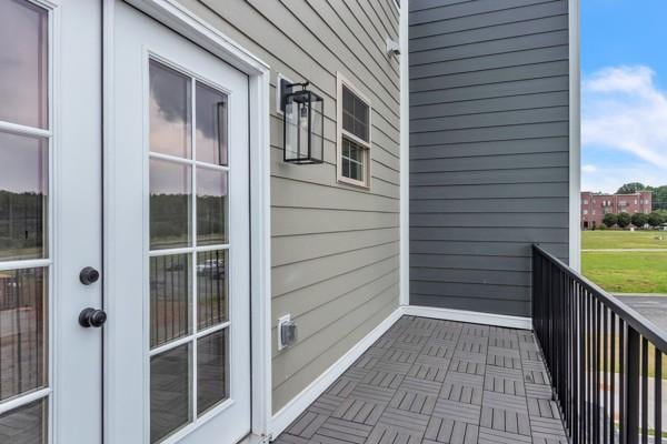 191 Charleston Ave, Pleasant View, TN 37146 - balcony featuring french doors