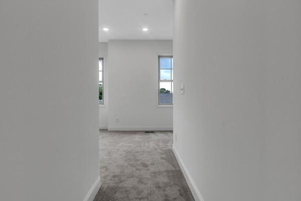 191 Charleston Ave, Pleasant View, TN 37146 - corridor featuring carpet floors, plenty of natural light, and recessed lighting