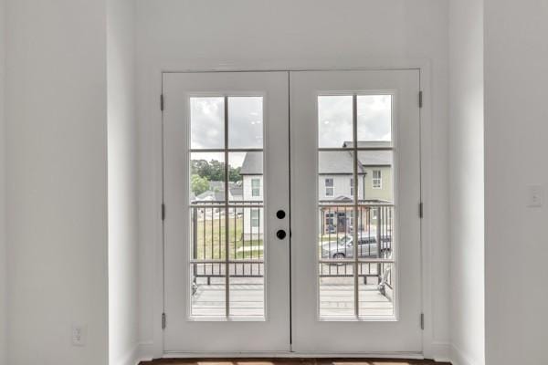 191 Charleston Ave, Pleasant View, TN 37146 - entryway with french doors
