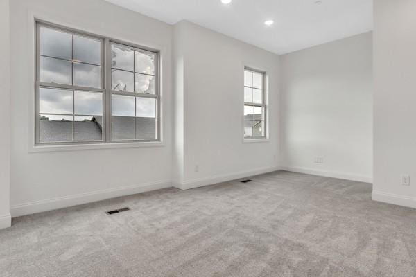 191 Charleston Ave, Pleasant View, TN 37146 - carpeted spare room with baseboards and recessed lighting