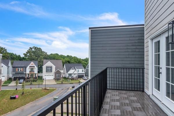 203 Charleston Ave, Pleasant View, TN 37146 - balcony with a residential view and french doors