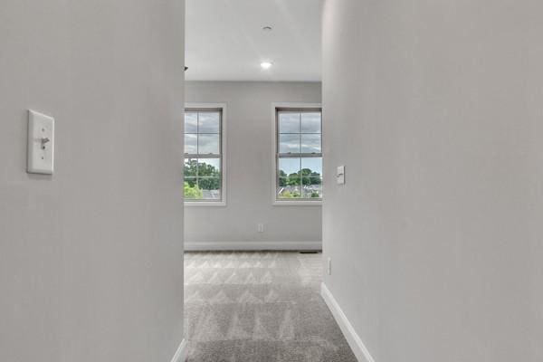 203 Charleston Ave, Pleasant View, TN 37146 - hallway featuring carpet floors and recessed lighting