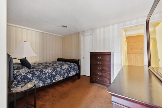 305 Myers Ter, Carthage, TN 37030 - bedroom with wallpapered walls and carpet flooring