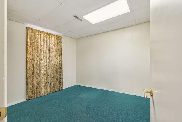 305 Myers Ter, Carthage, TN 37030 - carpeted empty room featuring a drop ceiling