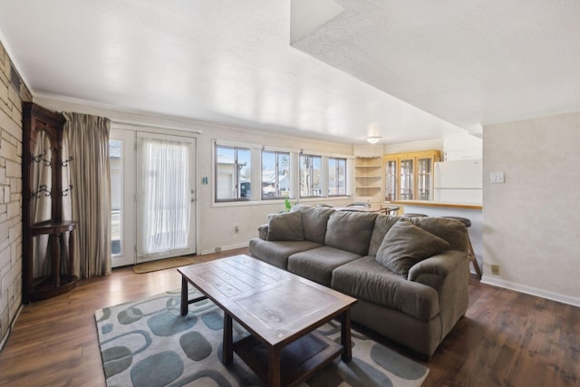 305 Myers Ter, Carthage, TN 37030 - living room featuring wood finished floors and baseboards