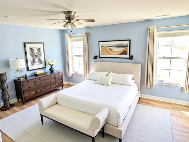 1808 Luke Ct, Columbia, TN 38401 - bedroom featuring wood finished floors and ceiling fan