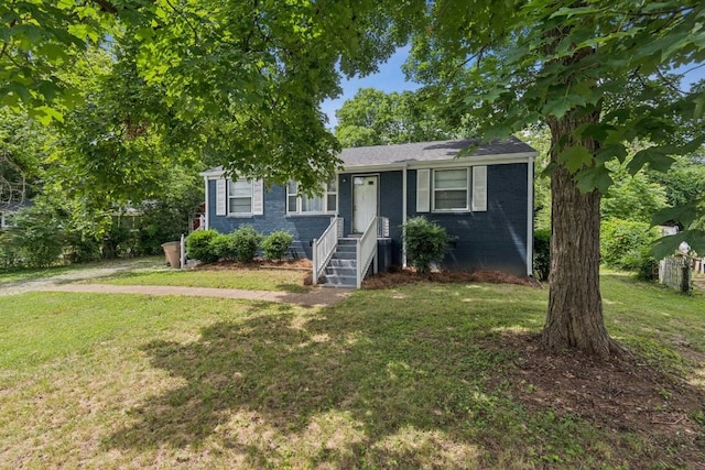 3721 Wharton Dr, Nashville, TN 37211 - view of front facade with a front yard and brick siding
