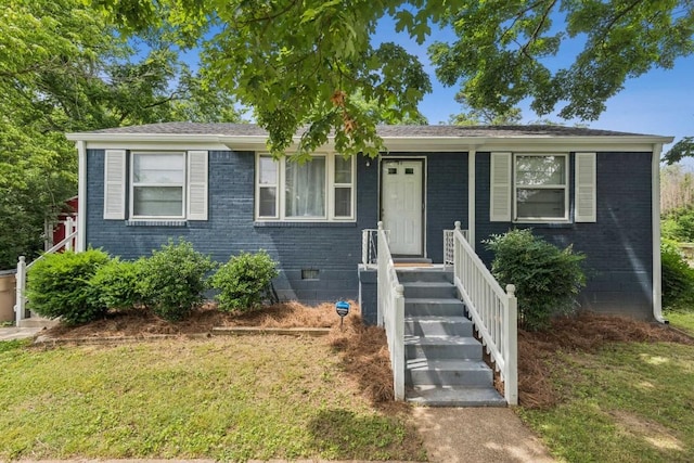 3721 Wharton Dr, Nashville, TN 37211 - single story home with crawl space, brick siding, and a front lawn