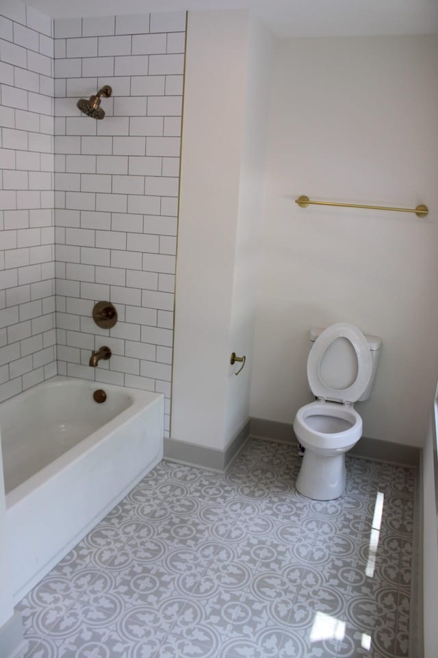 791 Hasty Ln, Estill Springs, TN 37330 - full bathroom with bathtub / shower combination and toilet