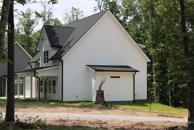 807 Hasty Ln, Estill Springs, TN 37330 - view of home's exterior with roof with shingles