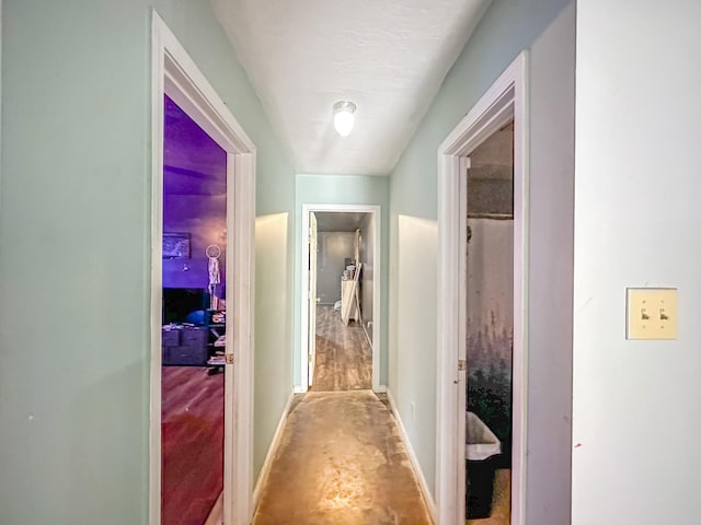 1097 Taylor Ln, Newbern, TN 38059 - hallway featuring baseboards