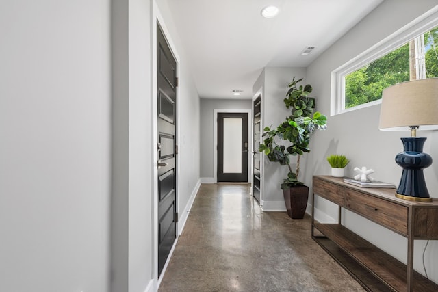 2410 Meharry Blvd Unit 3, Nashville, TN 37208 - foyer featuring finished concrete flooring and recessed lighting