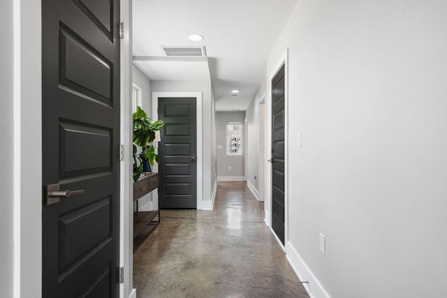 2410 Meharry Blvd Unit 3, Nashville, TN 37208 - corridor with concrete floors and recessed lighting
