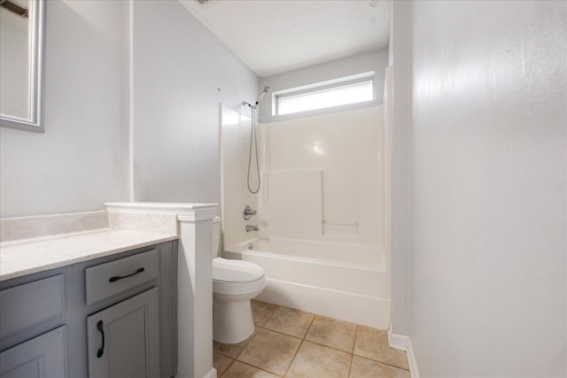 1117 Cross Wood Ln, Cordova, TN 38018 - bathroom with vanity, tile patterned flooring, and  shower combination