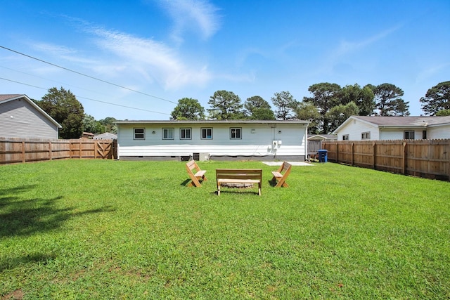 5011 Jarrett Rd, Chattanooga, TN 37416 - rear view of property with a fenced backyard