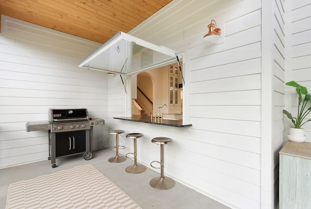1744 Blackburn Ln, Spring Hill, TN 37174 - view of patio with grilling area