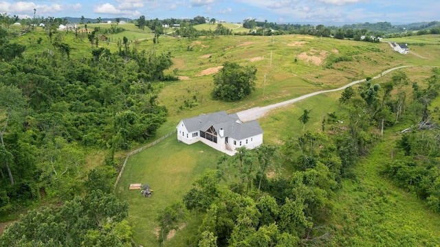 1744 Blackburn Ln, Spring Hill, TN 37174 - aerial overview of property's location with rural landscape