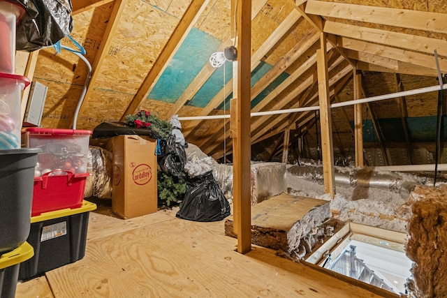 541 Lakeview Cir, Mount Juliet, TN 37122 - view of unfinished attic