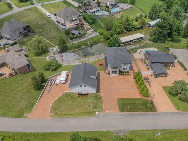 541 Lakeview Cir, Mount Juliet, TN 37122 - aerial overview of property's location with nearby suburban area