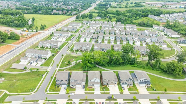 2110 Lequire Ln, Spring Hill, TN 37174 - aerial overview of property's location with nearby suburban area