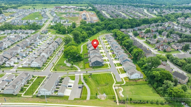 2110 Lequire Ln, Spring Hill, TN 37174 - aerial perspective of suburban area