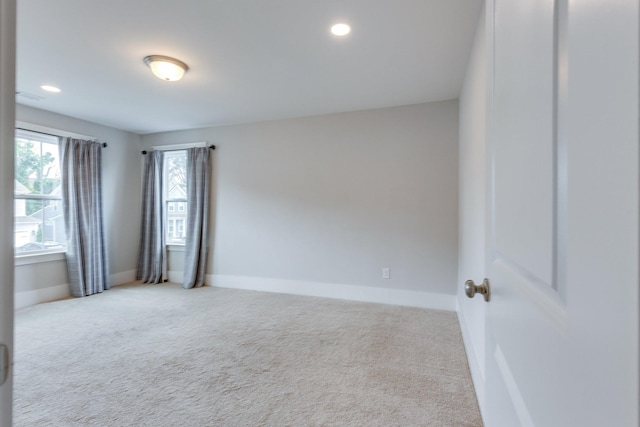 2110 Lequire Ln, Spring Hill, TN 37174 - carpeted empty room with baseboards and recessed lighting