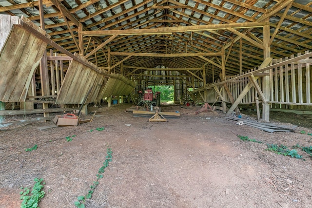 3316 Burr Rd, Springfield, TN 37172 - misc room with lofted ceiling