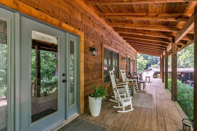 3316 Burr Rd, Springfield, TN 37172 - view of wooden deck