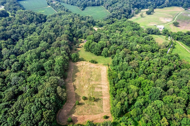 3316 Burr Rd, Springfield, TN 37172 - aerial view of property's location with a forest